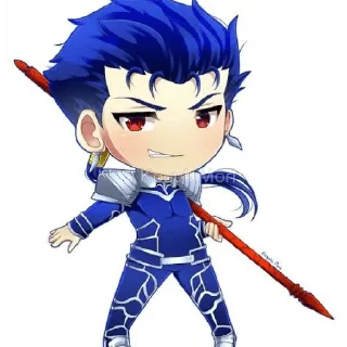 🏹 emoji Chibi fate Telegram sticker 14 of 65