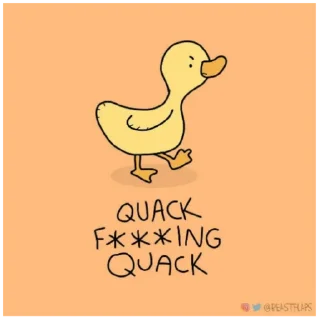 Sticker from Grumpy Animals by @beastflaps