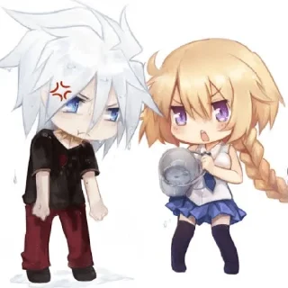 🏹 emoji Chibi fate Telegram sticker 16 of 65