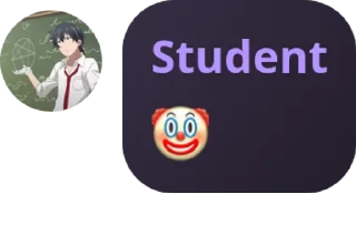 🤡 emoji Students kang pack Telegram sticker 6 of 35