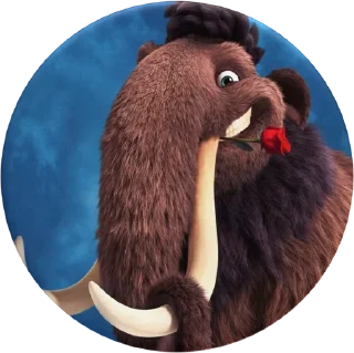 😄 emoji Ice Age @Stickersey Telegram sticker 7 of 45