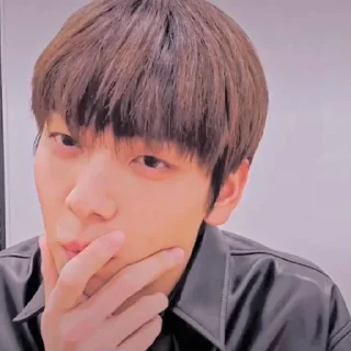 🖤 emoji soobin txt ⨾ @stickernct. Telegram sticker 11 of 42