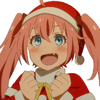 😲 emoji Milim Nava ➸ @nekousers Telegram sticker 20 of 20