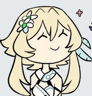 😊 emoji Lumine Telegram sticker 20 of 60