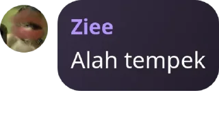 Sticker from Zie asolole