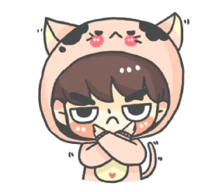 Sticker from OH KITTEN & PUPPY B @bistic