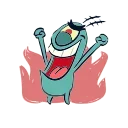 Sticker from Ms. ChiliFlakes @Otakuzdream