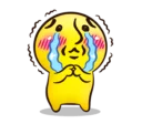 😭 emoji Mr. Emoticon Telegram sticker 23 of 40