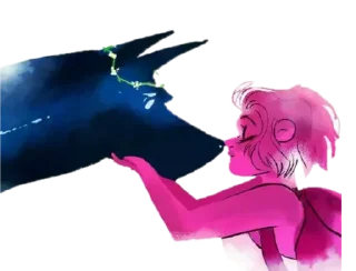 🦮 emoji Lore Olympus @AnimeLibrary_Stickers Telegram sticker 20 of 22