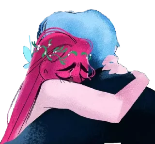 🤗 emoji Lore Olympus @AnimeLibrary_Stickers Telegram sticker 9 of 22