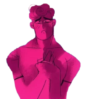😞 emoji Lore Olympus @AnimeLibrary_Stickers Telegram sticker 21 of 22