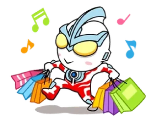 🎵 emoji Ultraman Animation Telegram sticker 12 of 58