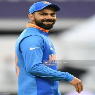 😌 emoji Virat Kohli Telegram sticker 20 of 35