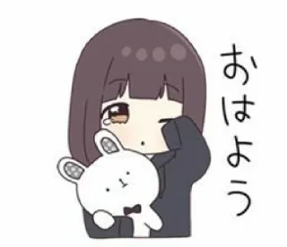 ❣ emoji Chibi Kurumi-Chan || @RevelryStickers Telegram sticker 20 of 41