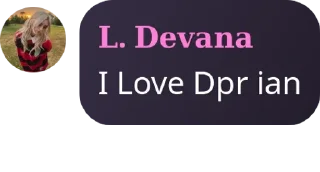 🫶 emoji 𝙇. 𝘿𝙚𝙫𝙖𝙣𝙖 @vxDevana Telegram sticker 18 of 19