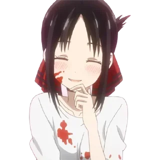 😊 emoji Kaguya Sama @KaguyaSamaRobot Telegram sticker 8 of 65