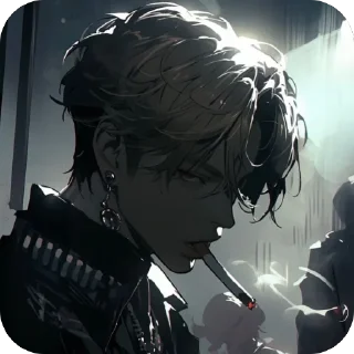 🫥 emoji Smoking Pack @Oryn_Golden Telegram sticker 10 of 50