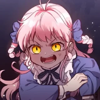 😡 emoji Aileen 💗 Telegram sticker 8 of 20