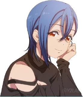 😊 emoji Wakana Shiki @Y2LAB Telegram sticker 21 of 93