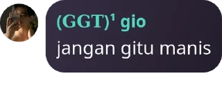 Sticker from punya aa gio