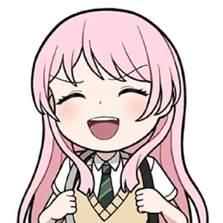 🚫 emoji 粉毛阿农1 @zhaxia_cn Telegram sticker 20 of 32