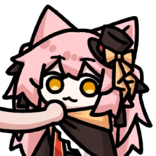 😜 emoji 歌白Shiro @zhaxia_cn Telegram sticker 5 of 65