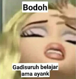 Sticker from meme ayang @.chittaponlei