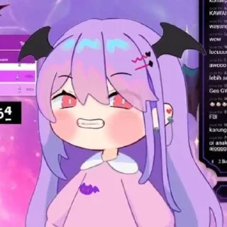 🦇 emoji ㅤㅤ@TIKELCITY2 % ⋆ @MrFakeu Telegram sticker 13 of 60