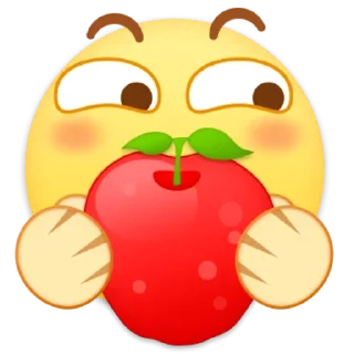 🤑 emoji 百度贴吧表情包 Telegram sticker 23 of 65