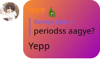 🤟 emoji Somya Jain..!~'s sticker kang pack 2 Telegram sticker 20 of 120