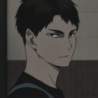 🌟 emoji Ushijima wakatoshi Telegram sticker 1 of 42