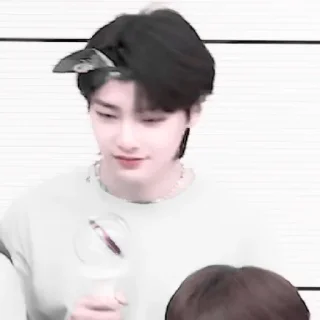 💕 emoji \(ꈍᴗꈍ \ ) JEONGIN ❛ BY @FVCK00PRIDE¸ Telegram sticker 14 of 60