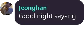 Sticker from Jeonghan