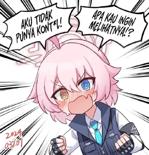😵 emoji Arona's Hideout Live Reaction 5 Telegram sticker 13 of 120