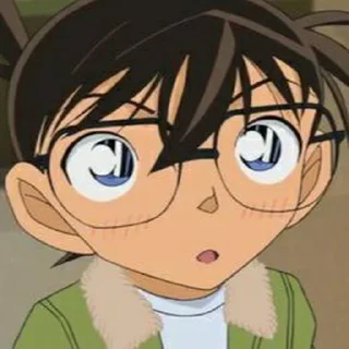 🔎 emoji Edogawa Conan by @alxagrvr Telegram sticker 5 of 56