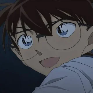🔎 emoji Edogawa Conan by @alxagrvr Telegram sticker 4 of 56