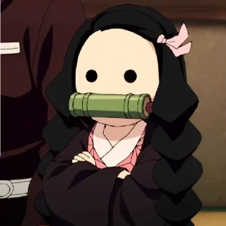 Sticker from nezuko