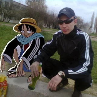 🤨 emoji Anime Reality vol.1 @AnimeOcean_Gifs Telegram sticker 6 of 37