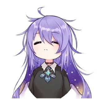 🔮 emoji Moona Hoshinova Telegram sticker 8 of 16