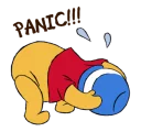 😶 emoji Pooh & Friends @tikelku Telegram sticker 20 of 41