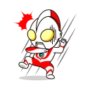 😮 emoji Ultraman Telegram sticker 18 of 41