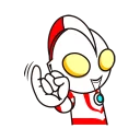 🖖 emoji Ultraman Telegram sticker 17 of 41