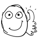 👍 emoji Meme_pack_2 Telegram sticker 7 of 117