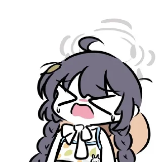 Sticker from ブルアカ - 藍沢 @Yuexiiia