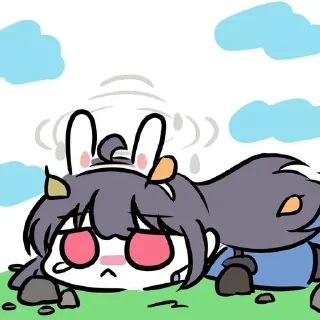 Sticker from ブルアカ - 藍沢 @Yuexiiia