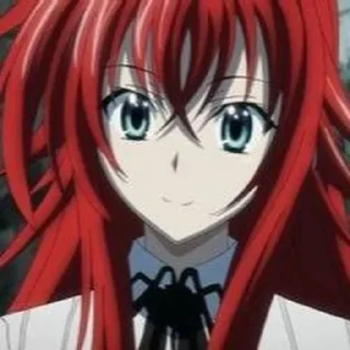 🐽 emoji rias gremory 🐽 || by @Hizumistickersid Telegram sticker 13 of 31