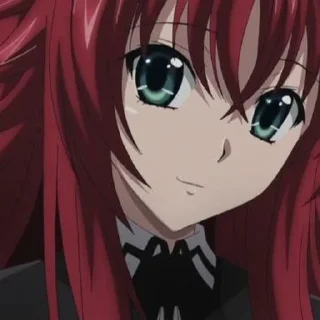 🐽 emoji rias gremory 🐽 || by @Hizumistickersid Telegram sticker 14 of 31