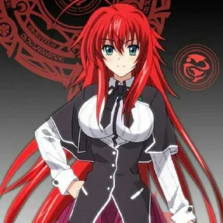 🐽 emoji rias gremory 🐽 || by @Hizumistickersid Telegram sticker 5 of 31