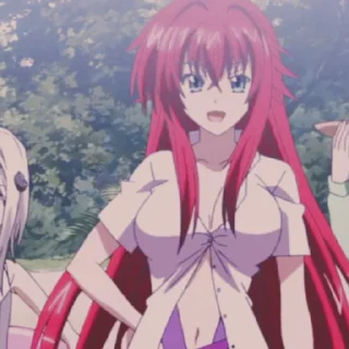 🖤 emoji — rias gremory [ @hiiragihelp ] Telegram sticker 6 of 35