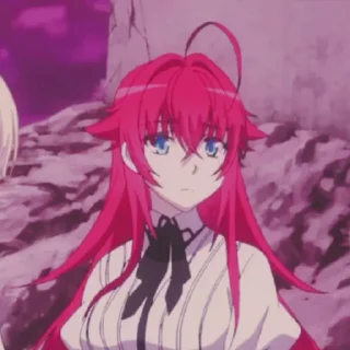 🖤 emoji — rias gremory [ @hiiragihelp ] Telegram sticker 24 of 35